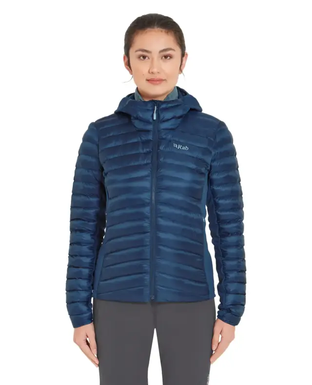 Rab Cirrus Flex Γυναικείο Συνθετικό Puffer Μπουφάν Slim Fit Tempest Blue - Large 3