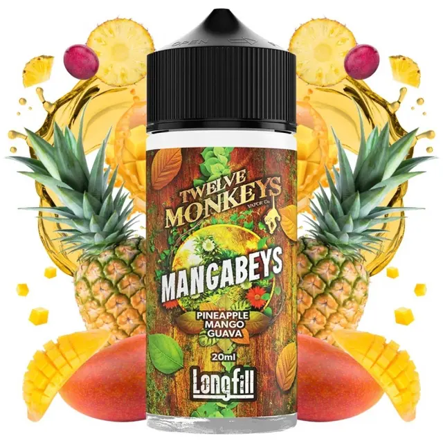 Classic Mangabeys 20ml (120ml) - Twelve Monkeys Flavorshots