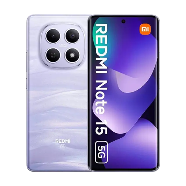 Xiaomi Redmi Note 15 5G Purple 8/256GB (MZB0LWFEU) (XIAMZB0LWFEU) XIAOMI Mobiles