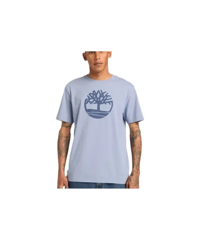 Timberland - Ανδρική Μπλούζα Kennebec River Tree T-shirt TB0A2C2R-B88 Γαλάζιο - S 3