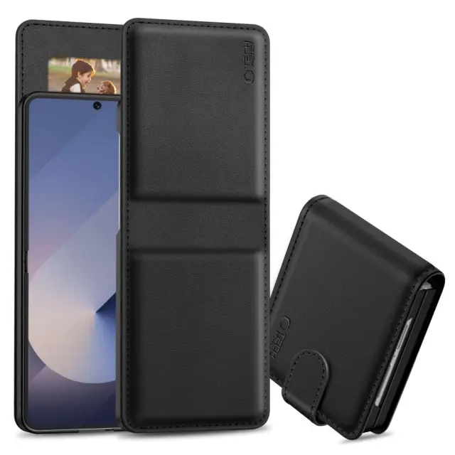 Tech-protect Wallet Galaxy Z Flip 7 Black