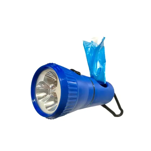 Θήκη Με Led Φακό Για Σακούλες Απορριμμάτων Κατοικιδίου 10.5x3.5cm 2