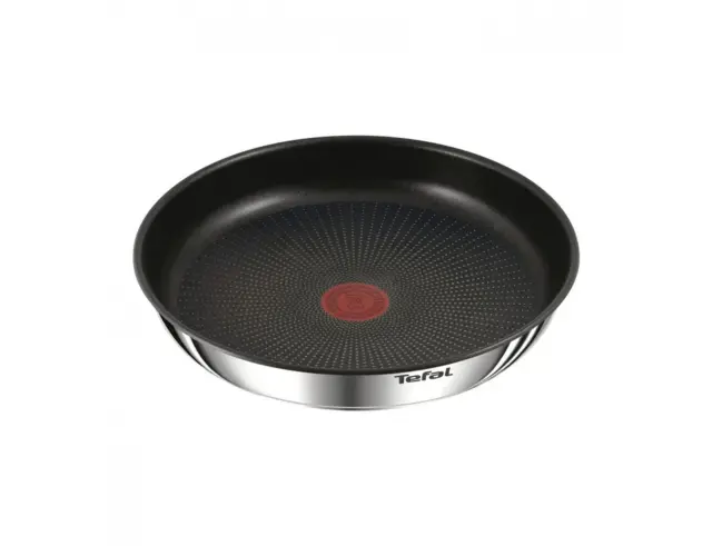Σετ Μαγειρικά Σκεύη Tefal Ingenio Emotion L8975S04 από ανοξείδωτο ατσάλι με αποσπώμενη λαβή, καπάκι και διαμέτρους 22cm, 28cm και 18cm - 5 τεμάχια (2 τηγάνια, 1 κατσαρολα, 1 καπάκι & λάβη) L8975S04 2