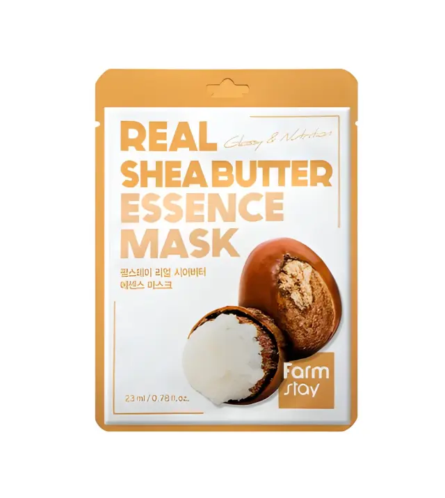 Farmstay Real Shea Butter Essence Mask Μάσκα Προσώπου 23ml