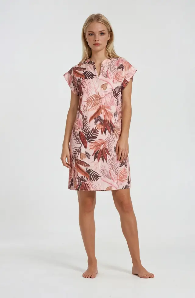 S932 - Type - NIGHTGOWN PALM LEAF