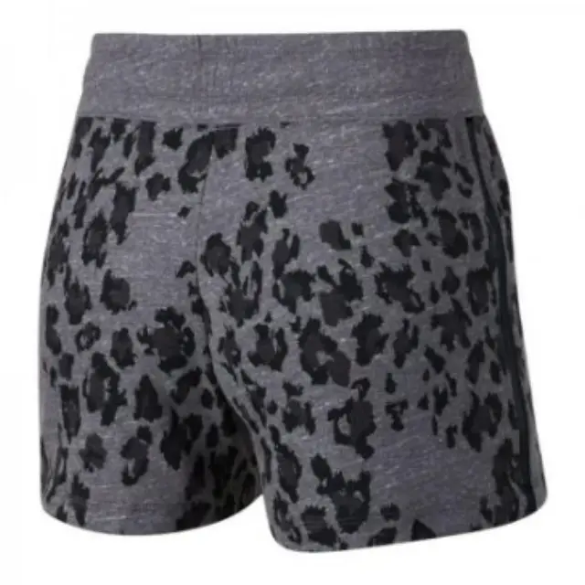 Nike Sportswear Short Leopard (AR9807-010) - Γκρί 2