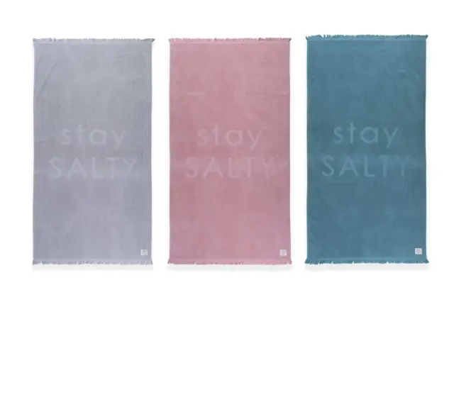 ΠΕΤΣΕΤΑ ΘΑΛΑΣΣΗΣ STAY SALTY 90X170 PINK NEF NEF 3