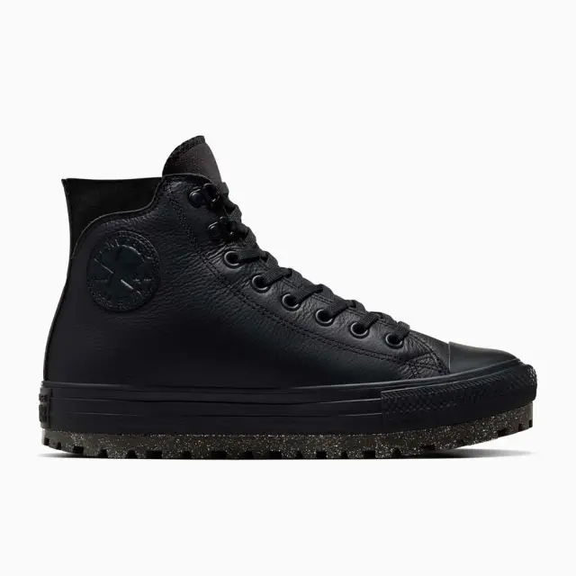 Converse Men's Chuck Taylor All Star City Trek HI Waterproof Τριπλό Μαύρο A04481C (Converse)