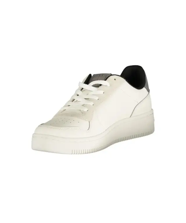 Tommy Hilfiger - Ανδρικά Sneakers Tjm Retro Basket EM0EM01681-0K6 Λευκό/Γκρι 3