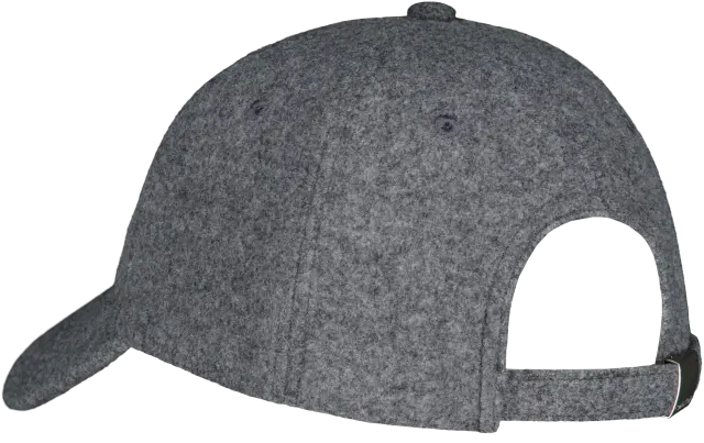Calvin Klein Emb Titlecase Logo Felt Cap Καπέλο Joker Γκρι 3
