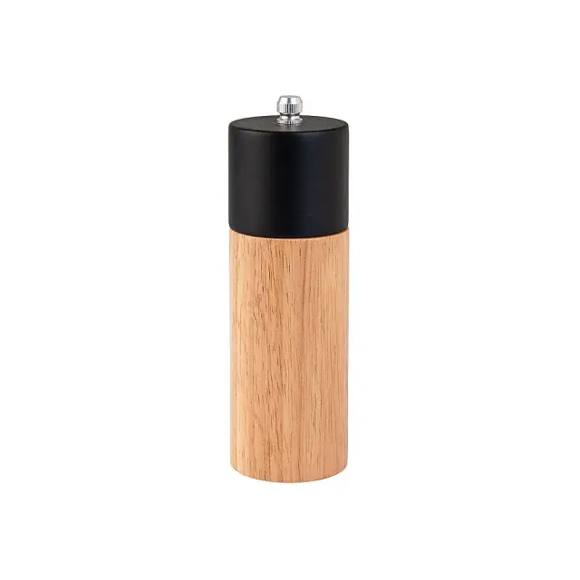 Μύλος Για Αλάτι/Πιπέρι Μαύρο Bamboo 5x16cm Estia 01-12908