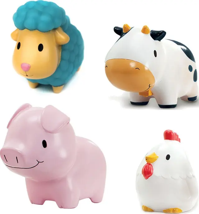 Munchkin Farm Bath Squirts Παιχνίδια για το Μπάνιο 9m+, 4τεμ