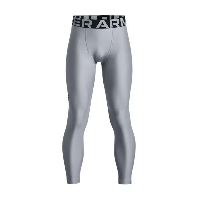 Under Armour Boy's HeatGear Armour Leggings Γκρι 1361738-035 (Under Armour) - XLarge