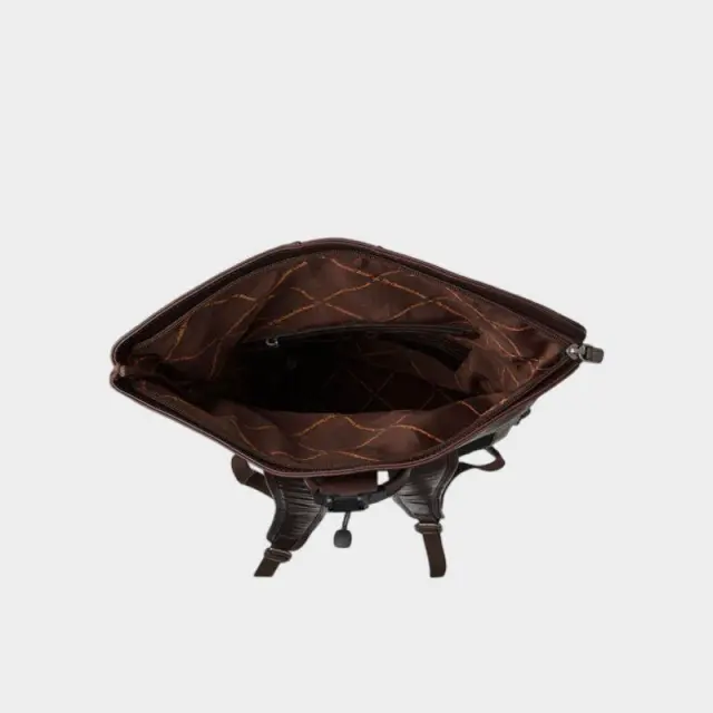 Δερμάτινο Σακίδιο Πλάτης Chesterfield Savona C58.032201 Καφέ - ONESIZE 3
