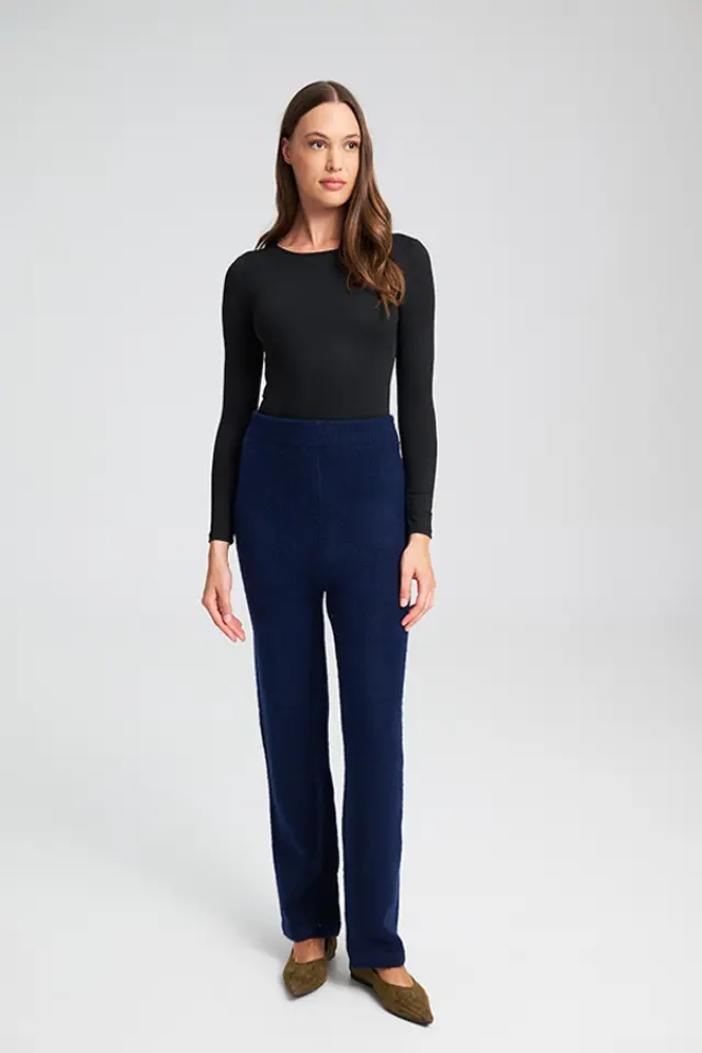 Πλεκτό Παντελόνι Άνεσης AVEL KNITTED TROUSERS - XS 2