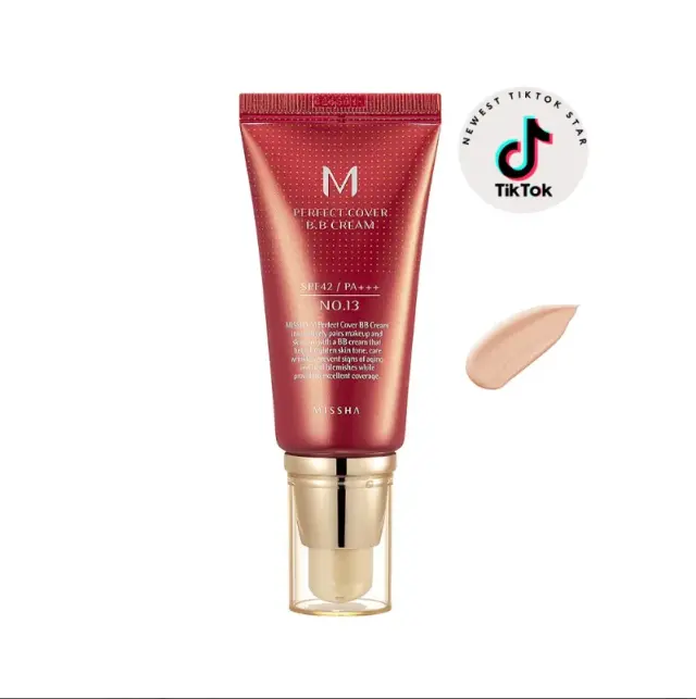 Missha M Perfect Cover BB 13 Bright Beige Ενυδατική Κρέμα Προσώπου Ημέρας με SPF42 με Υαλουρονικό Οξύ & Ceramides 50ml
