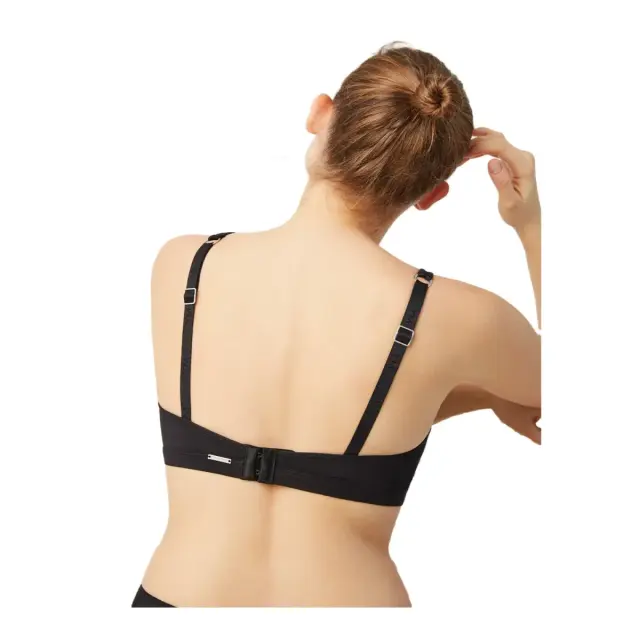 Ysabel Mora Γυναικείο Μπουστάκι Ενίσχυση Comfy, Χρώμα Μαύρο 3