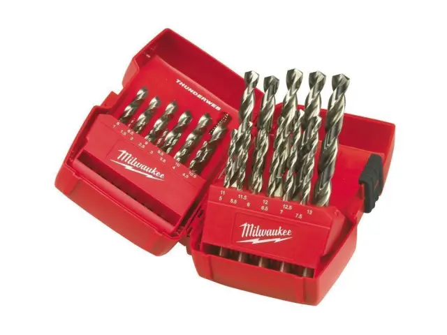 Milwaukee 4932352376 - ΤΡΥΠΑΝΙΑ ΑΕΡΟΣ ΑΣΗΜΙ HSSG SET 25τμχ. MW 2