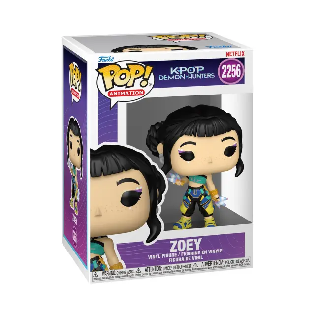 Funko POP! Animation KPop Demon Hunters – Zoey #2256 Vinyl Figure Συλλεκτική Φιγούρα 3