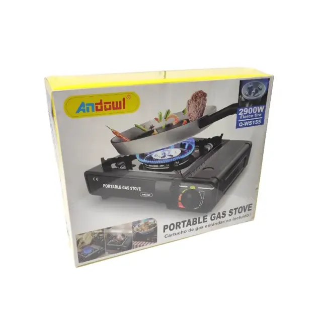 Andowl φορητό μάτι κουζίνας υγραερίου Q-WS155 – Portable gas stove 2