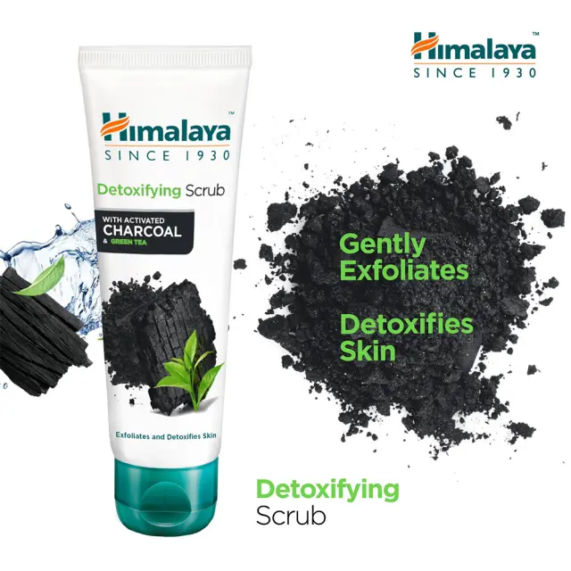 Himalaya Charcoal & Green Tea Scrub 3