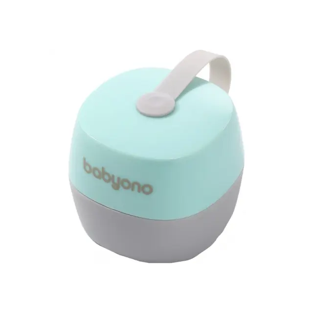 Θήκη Πιπίλας BabyOno Γκρι - Μέντα BN535/02