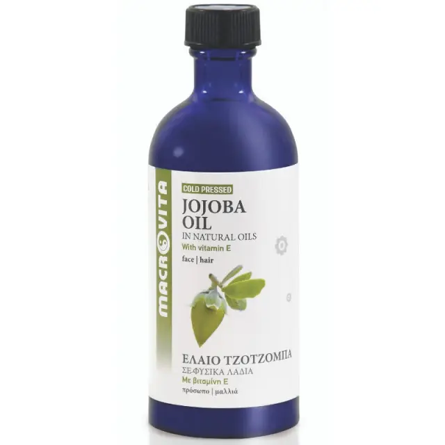 Macrovita Έλαιο Jojoba για Πρόσωπο, Μαλλιά και Σώμα 100ml