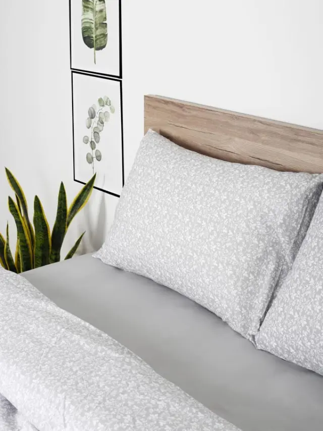 Παπλωματοθήκη Cotton Feelings 920 Grey Μονή (170x250) Sunshine 2