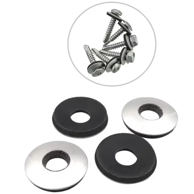 Ροδέλα Στεγανοποίησης EPDM Γαλβανιζέ Ø6,3x16mm 2