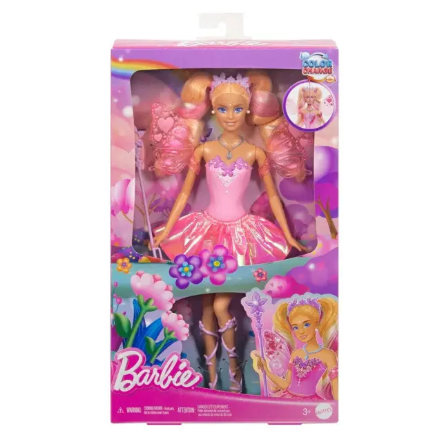 Barbie Fantasy Fairy Doll With Color Change Wings And Outfit Κούκλα / JCP76 (Mattel)