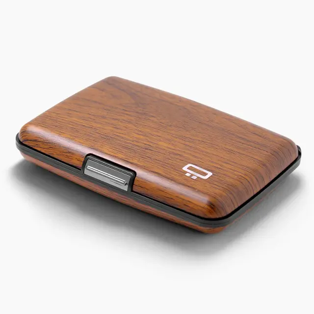 Ogon Πορτοφόλι Αλουμινίου & Θήκη Καρτών / Aluminium V2 Smart Case Wallet: Sequoia Effect