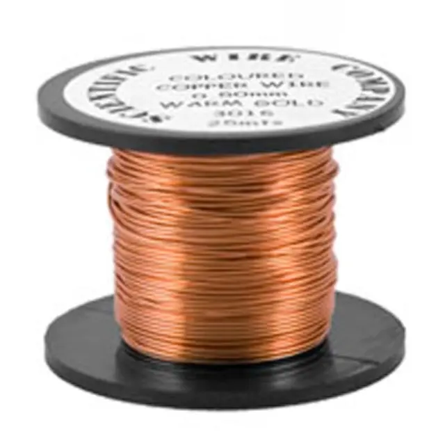Χρωματιστό Σύρμα - Warm Gold - Ø0.50mm - 25m