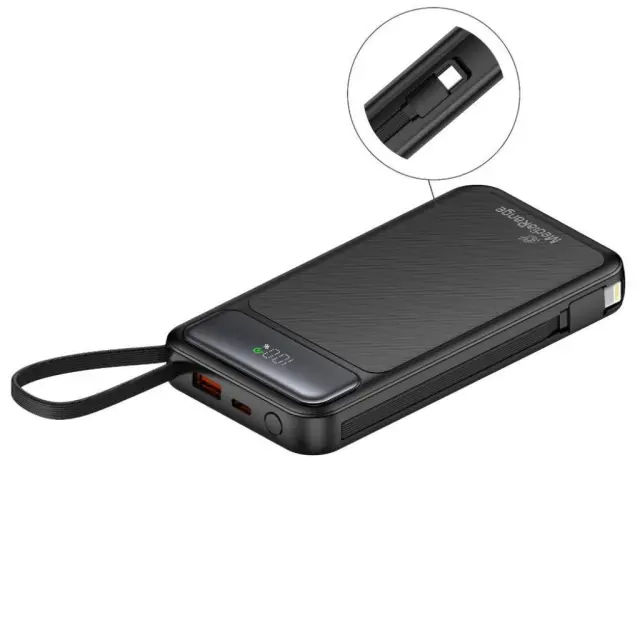 MediaRange Mobile Power Bank 10.000mAh with USB-C Power Delivery fast charge technology (MRMA753)