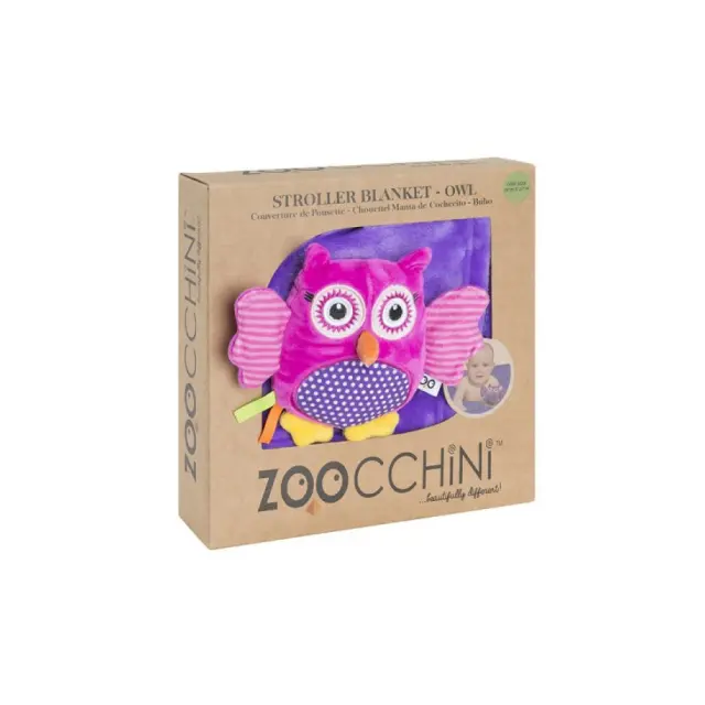 Zoocchini Κουβέρτα Αγκαλιάς & Λίκνου Owl Buddy ZOO3002