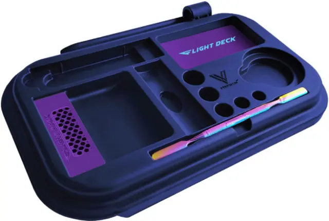 V-Syndicate Flight Deck Tray Δίσκος με Καπάκι και Αξεσουάρ - Afterglow Purple (27x16cm)
