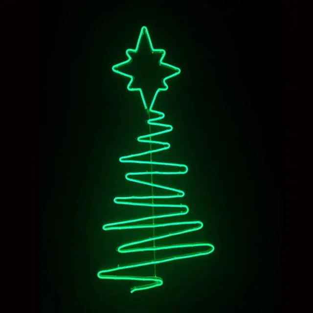 NEON Χριστουγεννιάτικο δέντρο "Art Line" σταθερό, πράσινο