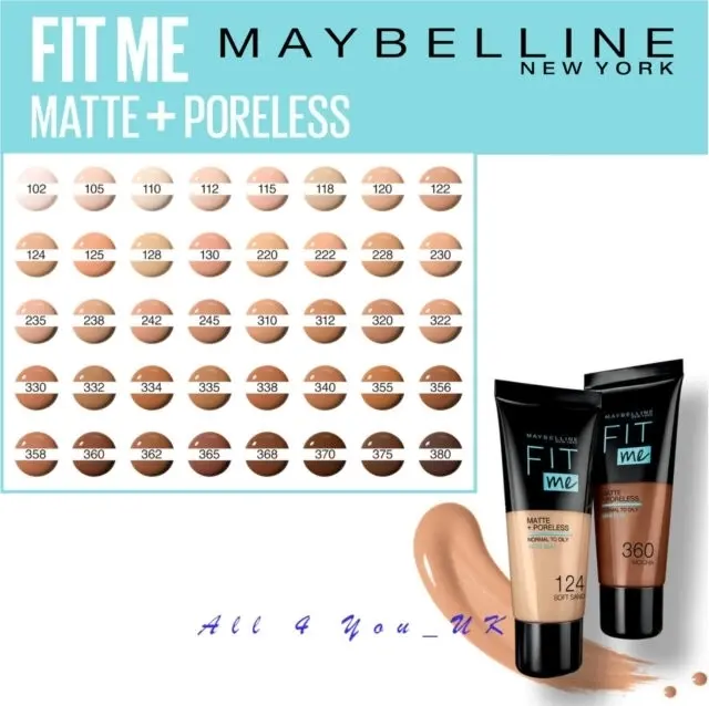 Maybelline Fit Me Matte & Poreless Foundation 115 Ivory 30ml 2