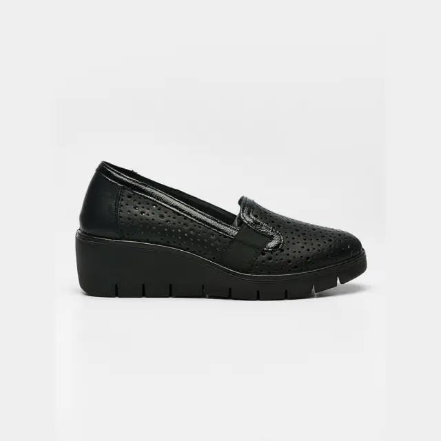 Imac Μοκασίνια-Loafers Γυναικείο δέρμα Ασημί IMA/755660 NERO