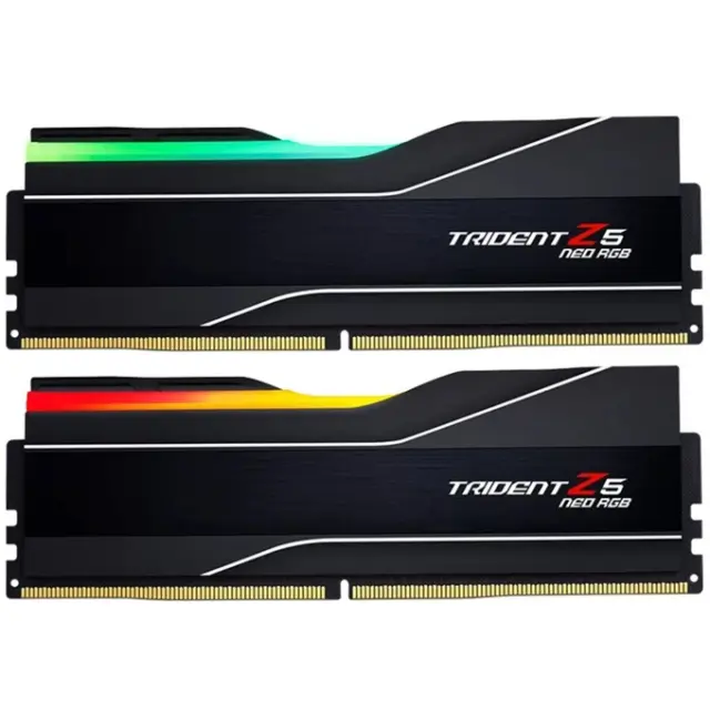 G.Skill DIMM 64 GB DDR5-6000 (2x 32 GB) Dual-Kit (black, F5-6000J3238G32GX2-TZ5NR, Trident Z NEO RGB, AMD EXPO)