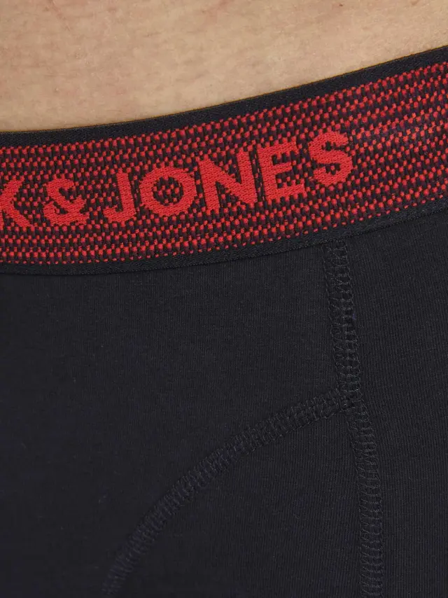 JACWAISTBAND TRUNKS 3 PACK NOOS Asphalt 2