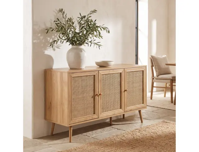 Μπουφές Bali Home Deco Factory με διαστάσεις 115x39x70cm - Απόχρωση Ξύλου HD7454