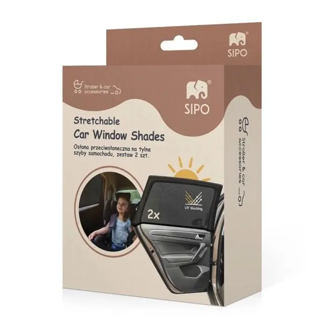 Ηλιοπροστασία Αυτοκινήτου Sun Socks (2τμχ.) – Sipo