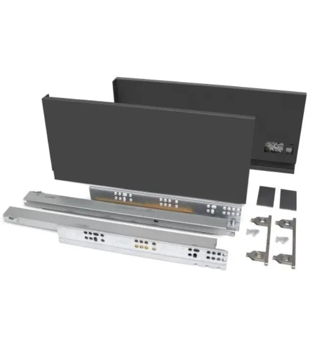 ΣΥΡΤΑΡΙ ΜΕ ΦΡΕΝΟ EMUCA VERTEX 3D 178X500MM ΑΝΘΡΑΚΙ 40KG