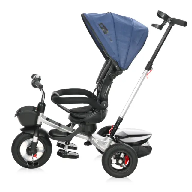 Ποδήλατο τρίκυκλο Lorelli Zippy Air με κουδουνάκι Sapphire 3