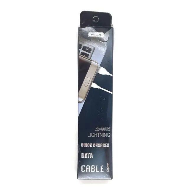 Treqa Regular USB to Lightning Cable Λευκό 1m (CA-8052) 3