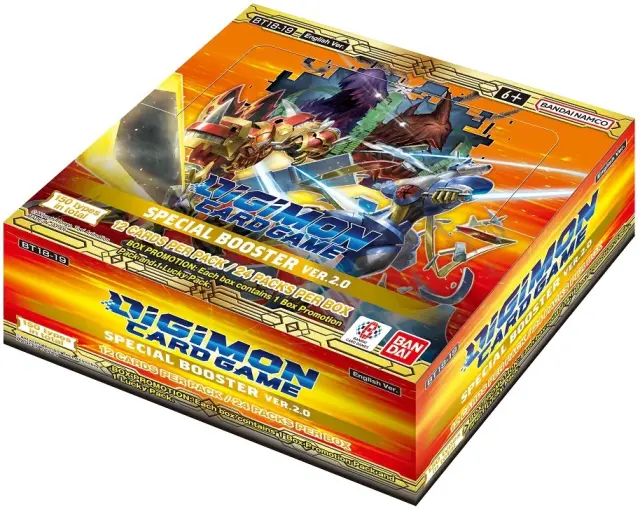 Digimon Card Game BT18-19 Special Booster Ver2.0 Booster Box (24 Boosters) - EN