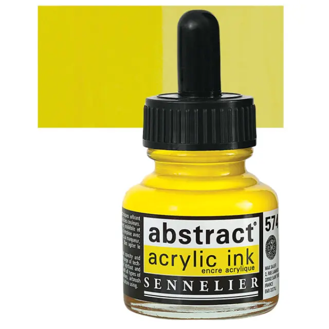 Sennelier Abstract Ακρυλικό Μελάνι 574 Primary Yellow - 30ml