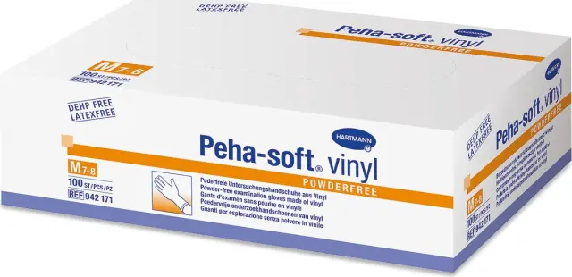 Hartmann Peha-Soft Vinyl Powderfree Γάντια Βινυλίου Medium Size 100τμχ