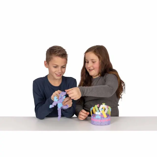 Τουβλακια Plus Plus Pastel Mix Σε Σωληνα 100Τμχ (PLS04025) Πολύχρωμο 3