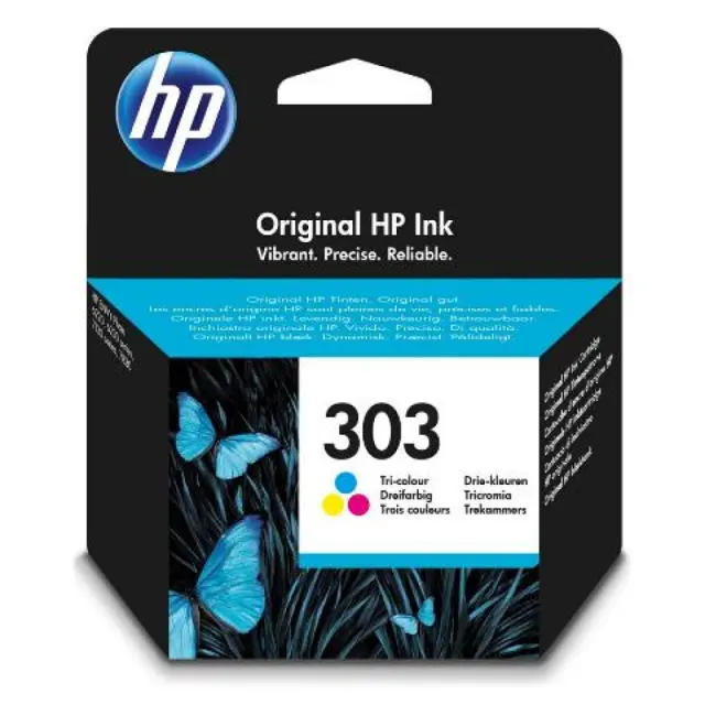 HP 303 Γνήσιο Μελάνι Εκτυπωτή InkJet Πολλαπλό (Color) (T6N01AE)